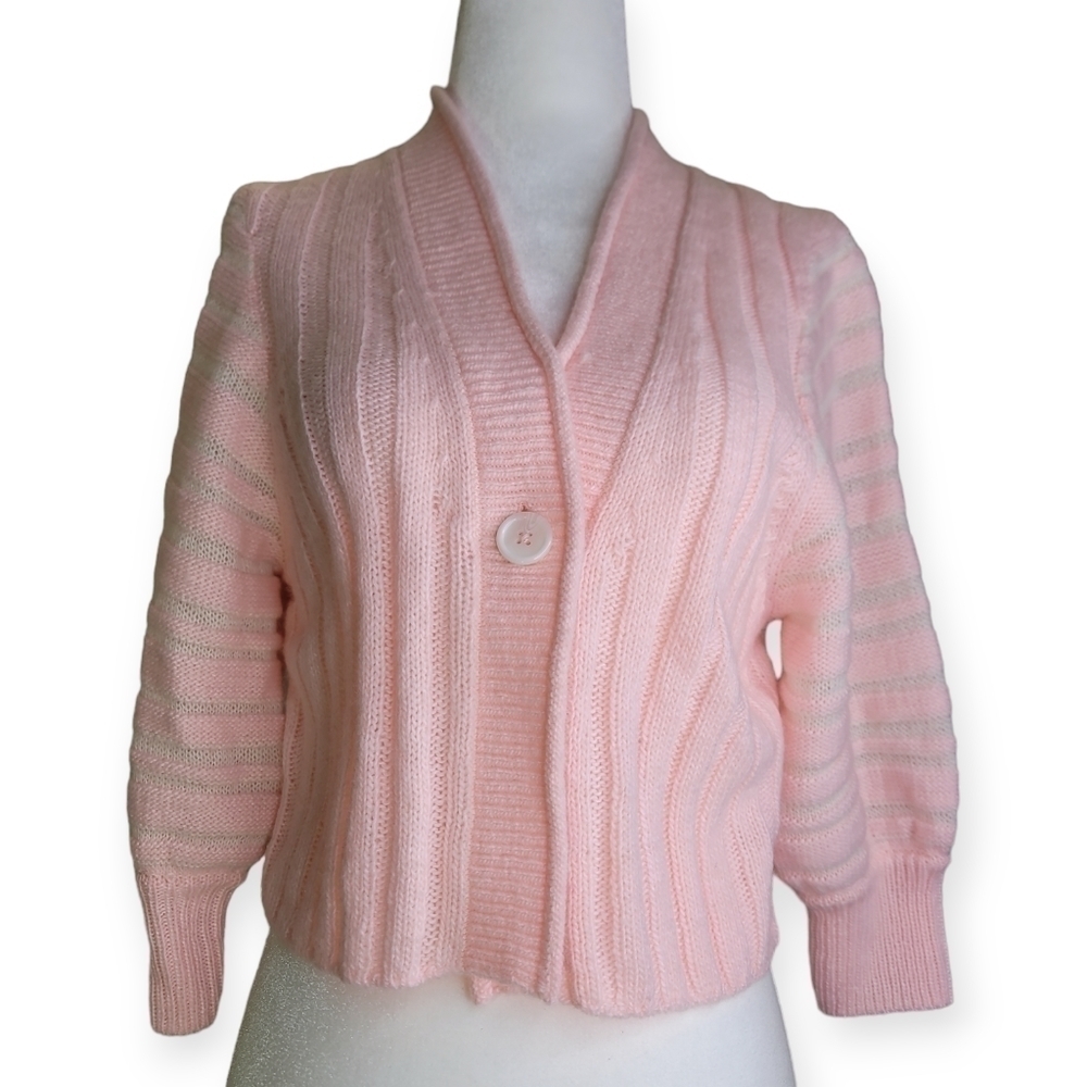 Tularosa Cropped Cardigan wool&Mohair blend knit